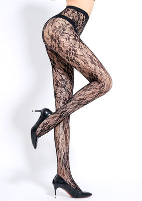 Sheer Thigh High Stockings Womens Sexy Stockings With Silicone Lace Top